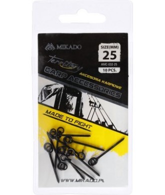 Mikado Wkręt do kulek proteinowych kółko 25mm 10szt.