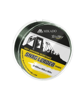 kaper sklep Mikado Snag Leader 45lbs/0.50mm/80m Khaki Strzałowy