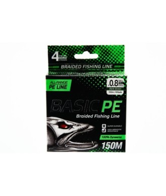 kaper sklep Select Plecionka Basic PE 4X 30lb 150m Green Dark 0,22mm Spinning