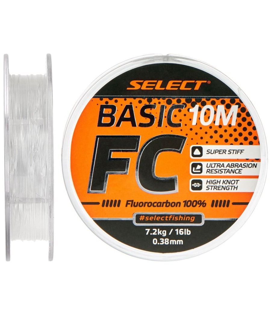 kaper sklep Select Fluorocarbon Basic FC 18lb 10m 0,40mm wytrzymały