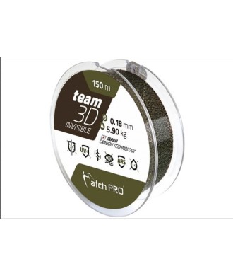 MatchPRO Team Żyłka 3D Invisible 0.28mm 150m