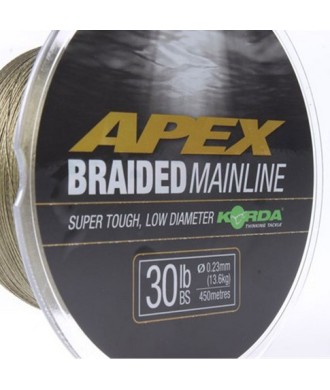 kapers klep Korda Apex Braided Mainline 30lb 0,23mm 1200m