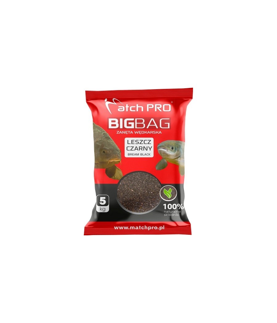 kaper sklep MatchPro Zanęta Big Bag Leszcz Czarny 5kg