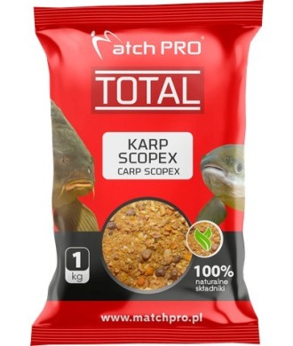 kaper sklep Matchpro Total KARP Scopex 1kg zanęta