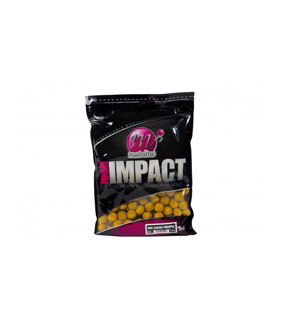 kaper sklep MAINLINE High Impact Pineapple Boilies 15mm 3kg