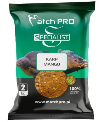 MatchPro Zanęta Specialist Karp Mango 2kg Nowy smak