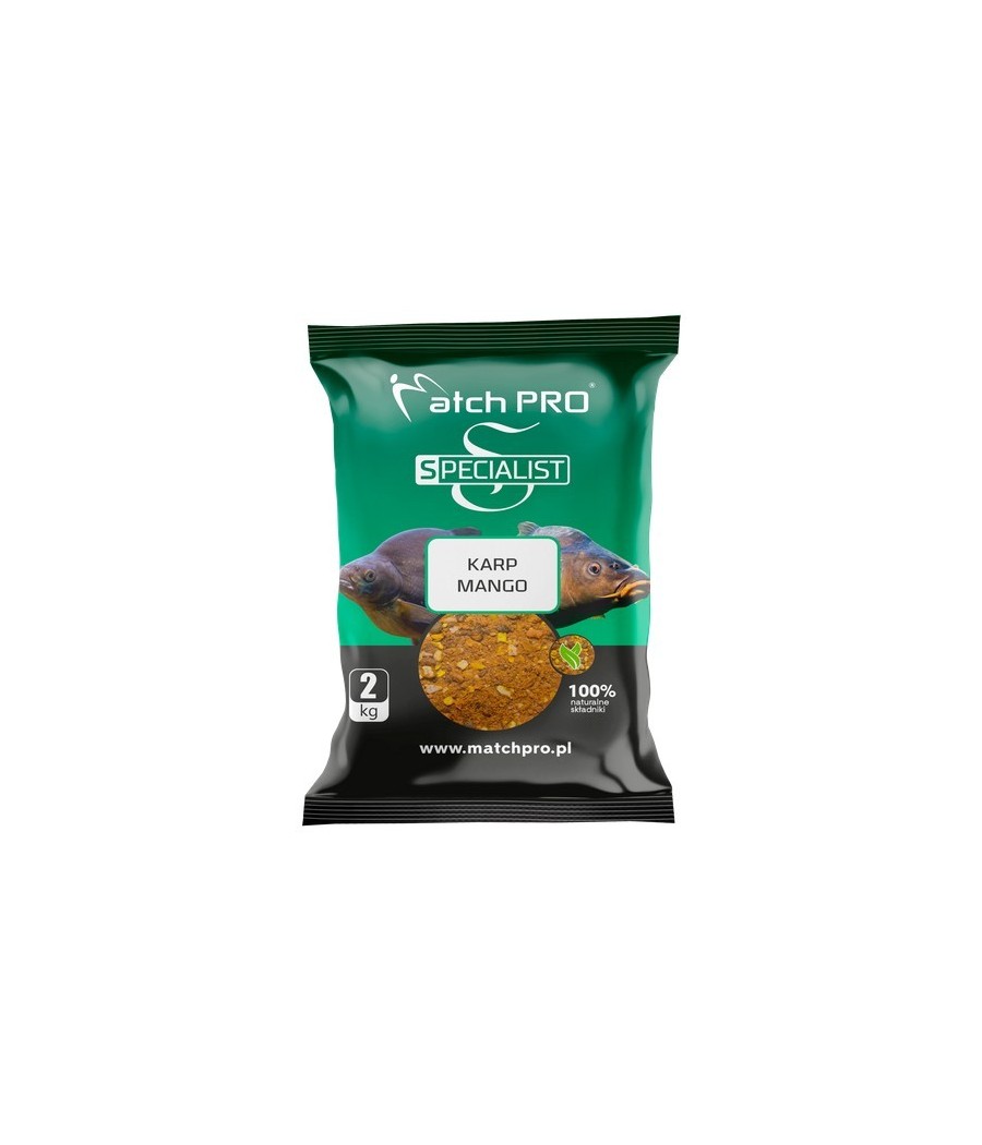 kaper sklep MatchPro Zanęta Specialist Karp Mango 2kg Nowy smak