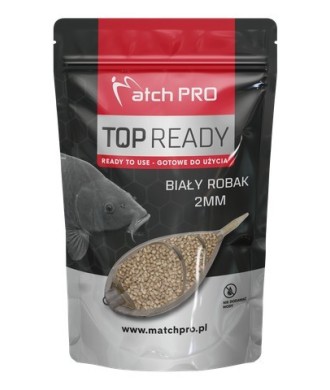 kaper sklep Matchpro Top Ready Pellet Biały Robak 2mm 700g Nowy smak