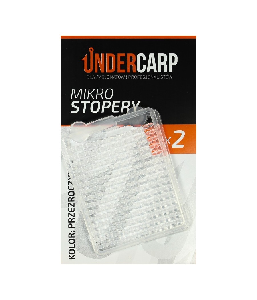 Undercarp mikro stopery – przezroczyste