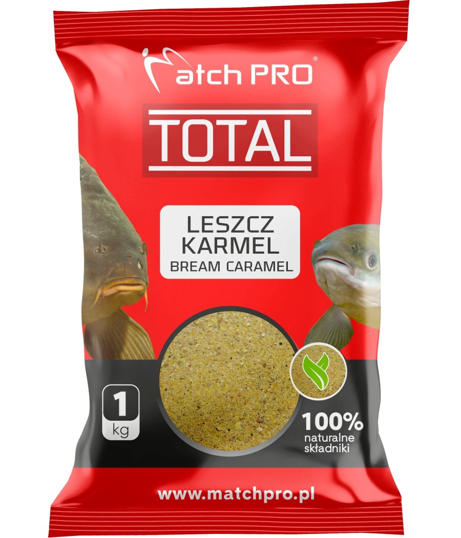 kaper sklep Matchpro Zanęta Total Leszcz Karmel  1kg