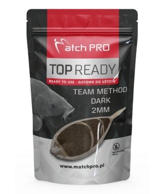 kaper sklep Matchpro Top Ready Pellet Team Method Dark 2mm 700g