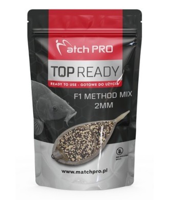 kaper sklep Matchpro Top Ready Pellet F1 Method Mix 2mm 700g