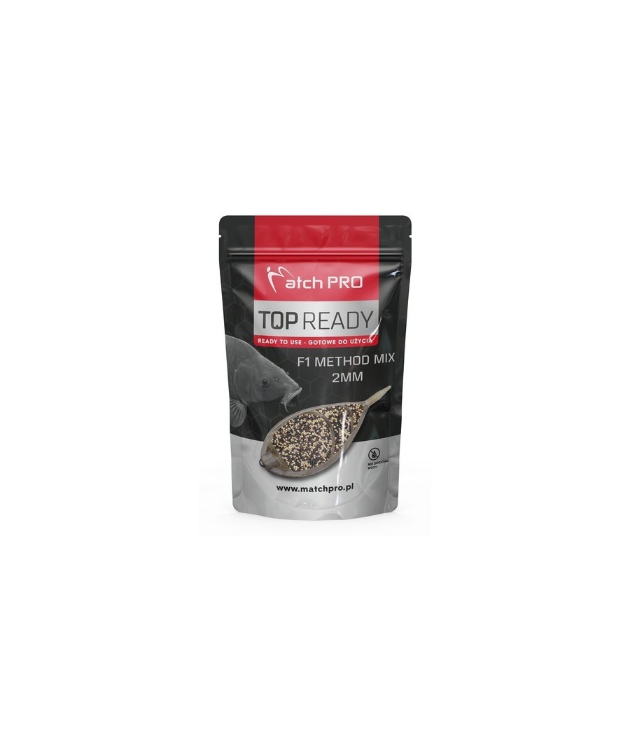 kaper sklep Matchpro Top Ready Pellet F1 Method Mix 2mm 700g