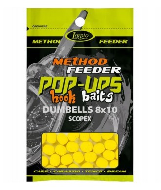 LORPIO Pop-Ups Hook Baits DUMBELLS 7x10 Scopex