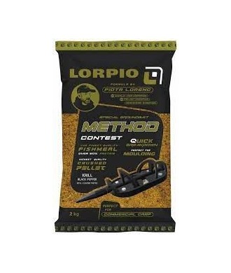 Lorpio Zanęta Method Contest 2kg - Krill & Black Pepper