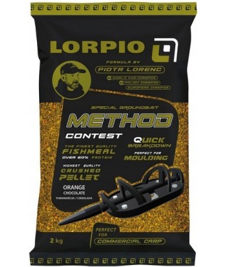 Lorpio Zanęta Method Contest 2kg - Krill & Black Pepper