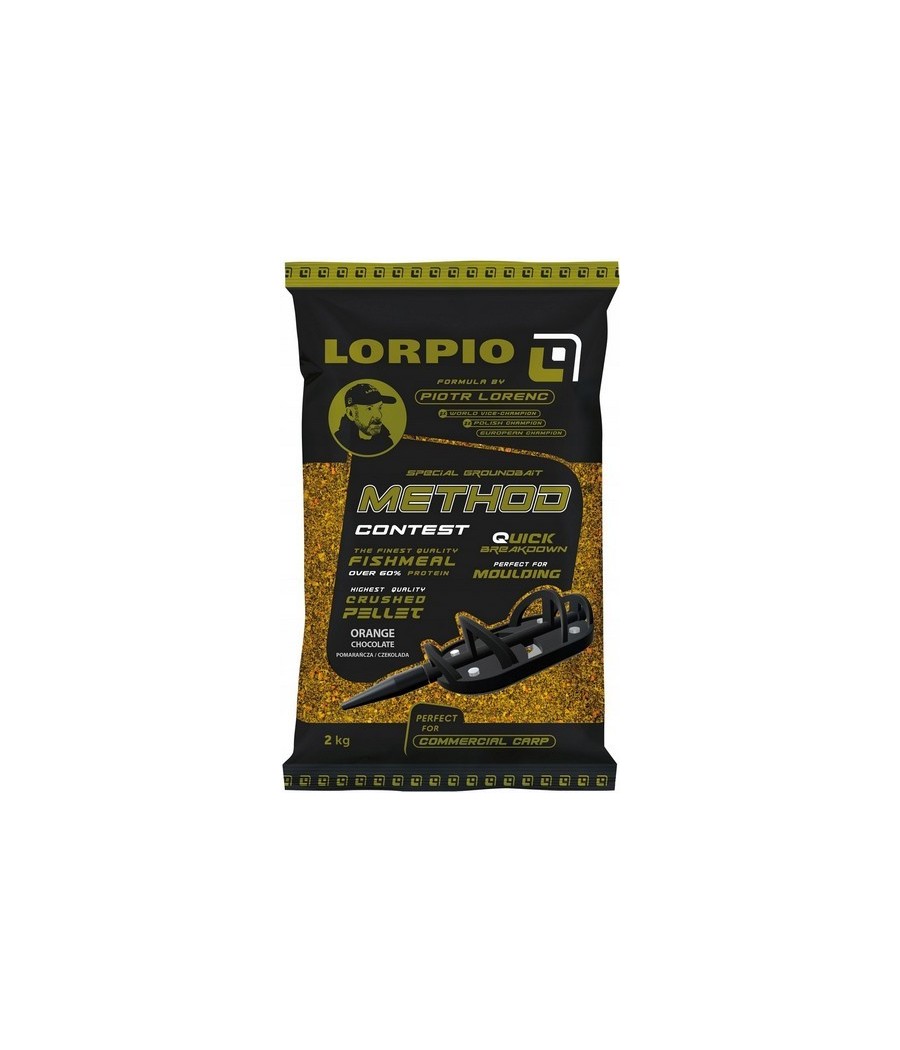 Lorpio Zanęta Method Contest 2kg - Krill & Black Pepper