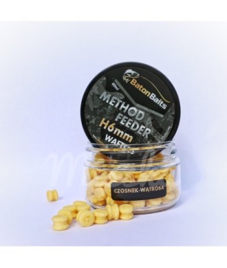 BatonBaits Przynęta H 6mm Wafters Czosnek Wątroba