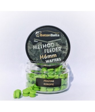 BatonBaits Przynęta H 6mm Wafters Prażone Konopie