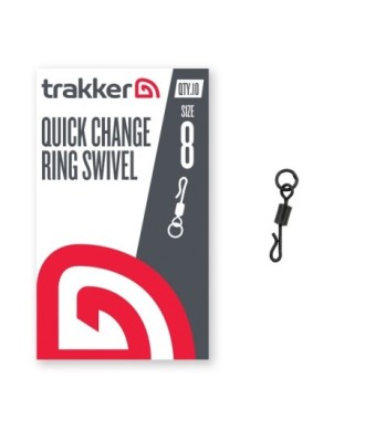 Trakker QC Ring Swivel (Size 8) krętlik szybkiej wymiany z kółkiem