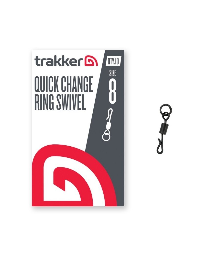 Trakker QC Ring Swivel (Size 8) krętlik szybkiej wymiany z kółkiem