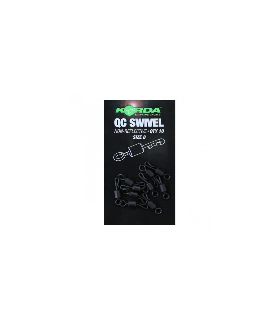 KORDA Kwik Change Swivel size 8 krętlik szybkiej wymiany