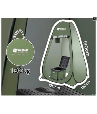 Holdcarp Toilet Shower Tent komfortowy przenośny składany namiot do toalety