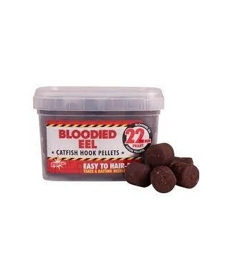 Dynamite Bloodied EEL catfish hook pellets 22mm