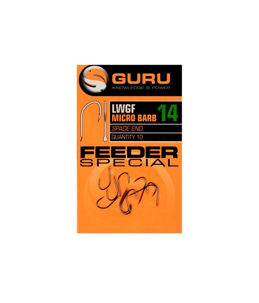 kaper sklep GURU Haczyki Light Wide Gape Feeder Hook size 20