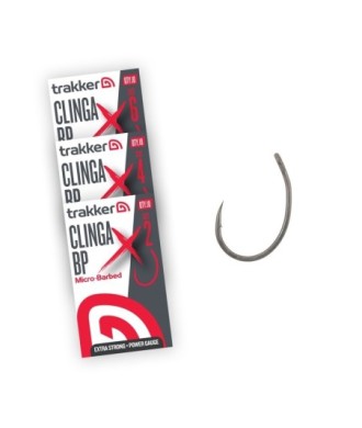 Trakker Clinga BP XS Hooks Micro Barbed 6 Haki Haczyki