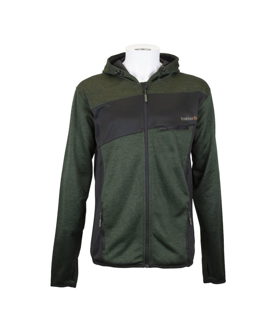 Trakker Marl Fleece Back Hoody M Bluza z kapturem