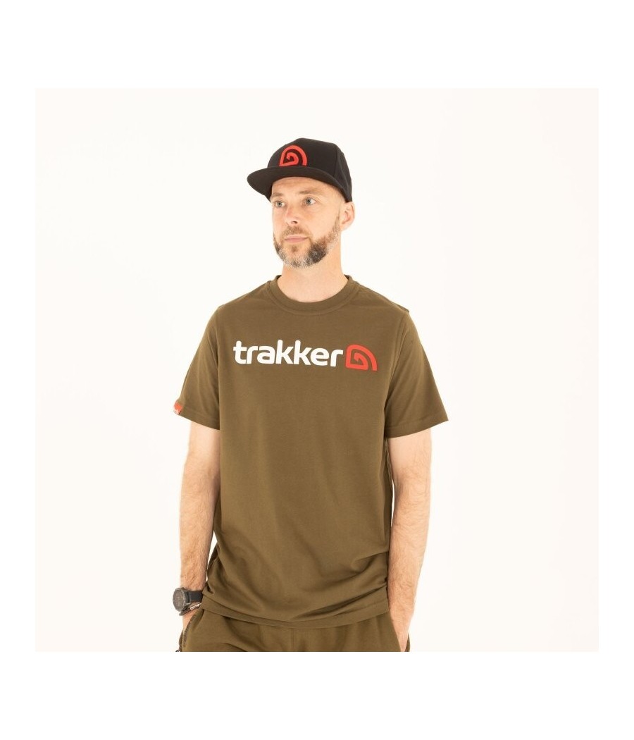 Trakker CR Logo T-Shirt koszulka Oliwkowa roz. XL