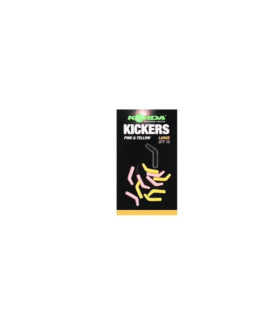 kaper sklepKorda Kickers Pozycjoner Haczyka Pink Yellow Large 10szt