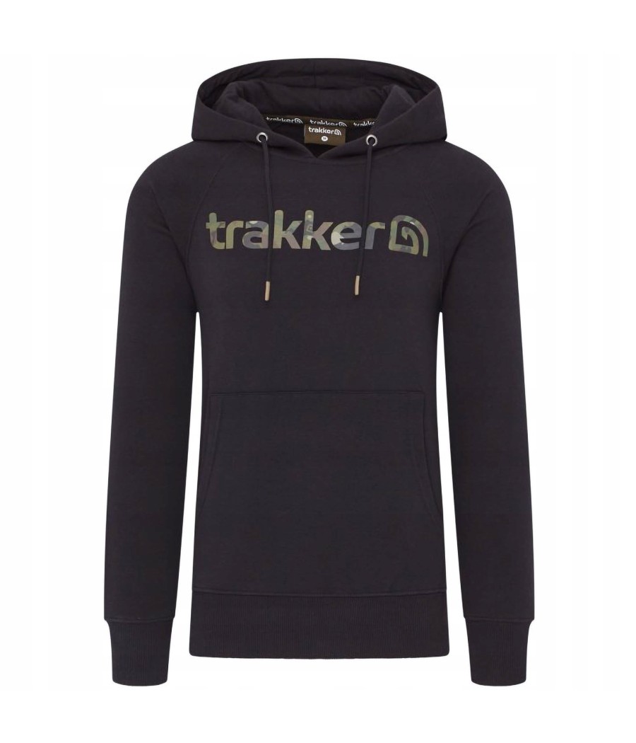 Trakker CR Logo Hoody Black Camo Bluza z kapturem roz.L