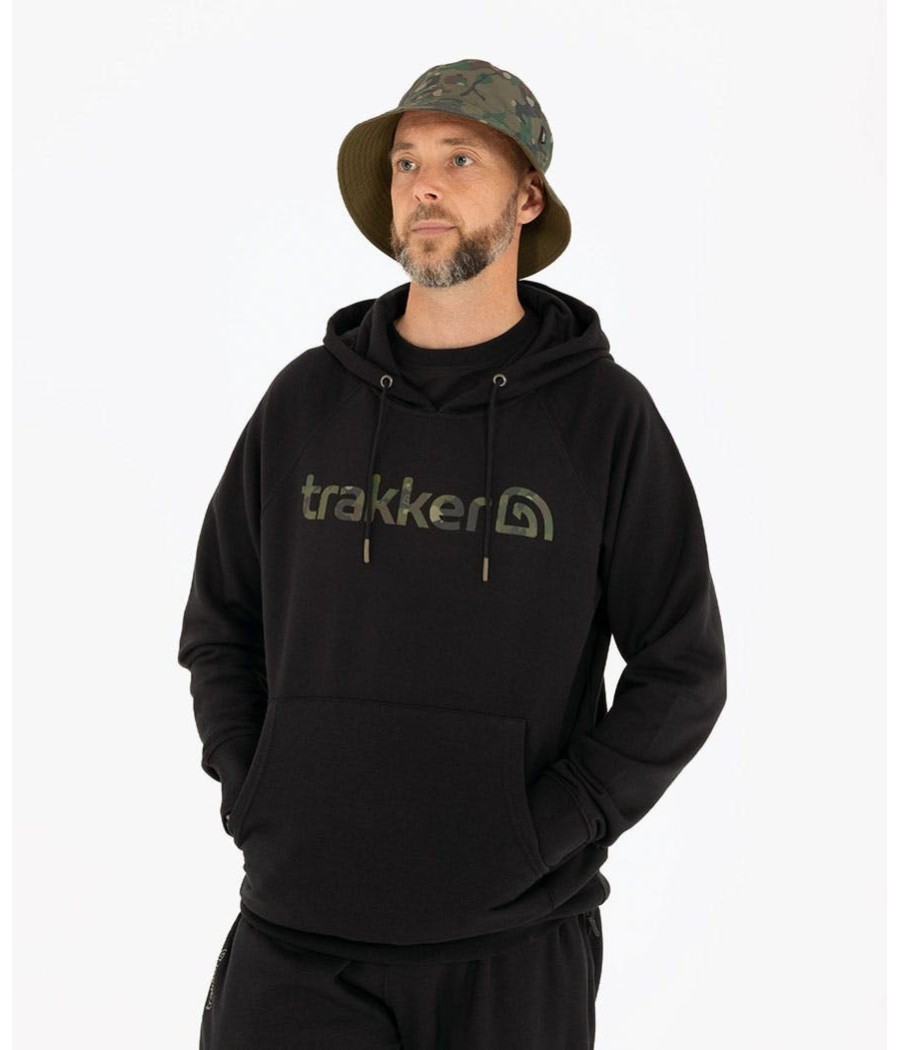 Trakker CR Logo Hoody Black Camo Bluza z kapturem roz.L