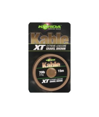 Korda Kable XT Extreme Leadcore 70lb 15m Brown