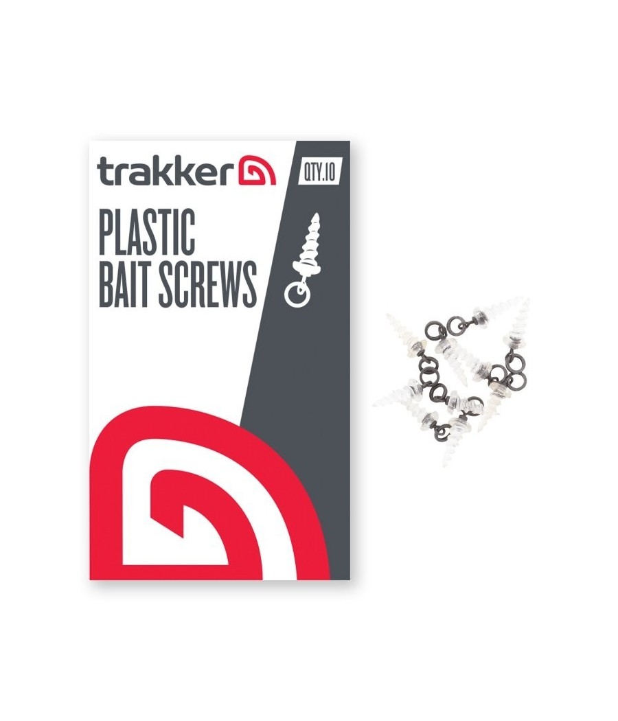 Trakker Plastic Bait Screws Plastikowe wkrętki 10szt