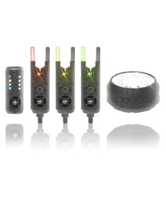 SONIK Gizmo2 Alarm Set Sygnalizatory z centralką 3+1+BIVVY LAMP