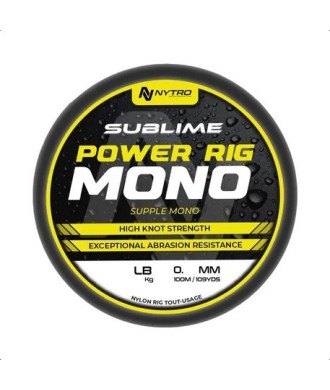 Nytro Sublime Power Rig Mono 0.11mm 100m Żyłka