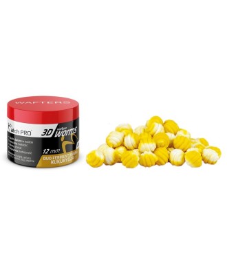 MatchPro 3D WORMS WAFTERS DUO Fermentowana Kukurydza 12mm 20g