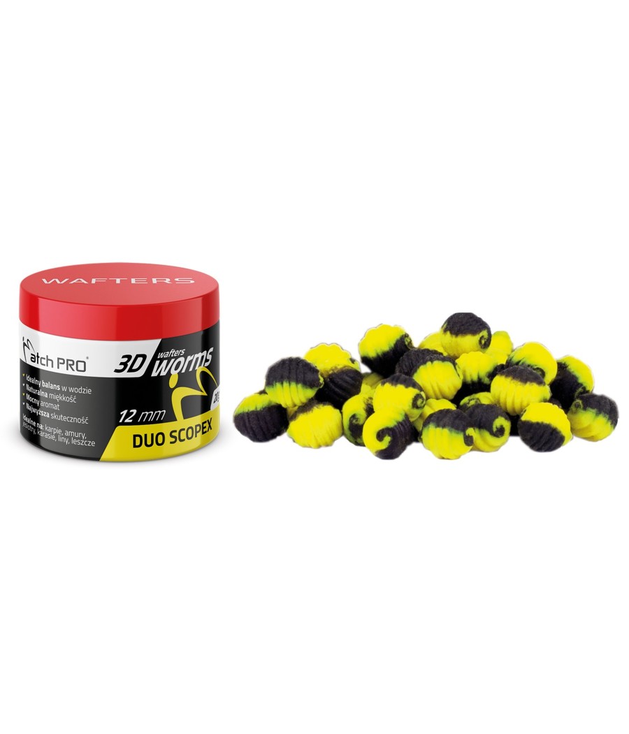 MatchPro 3D WORMS WAFTERS DUO Scopex 12mm 20g