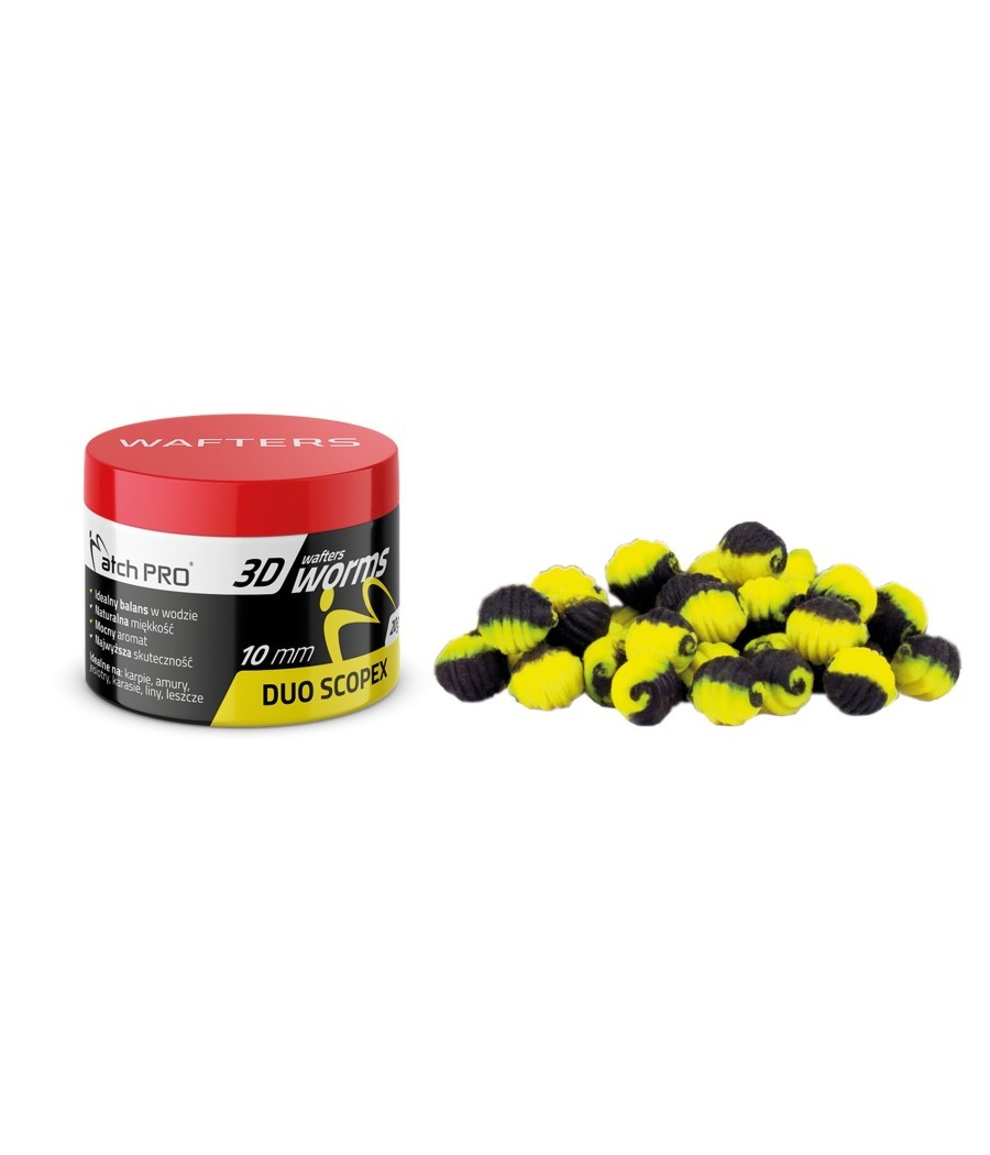 Matchpro 3D Worms WAFTERS Duo Scopex 10mm 20g