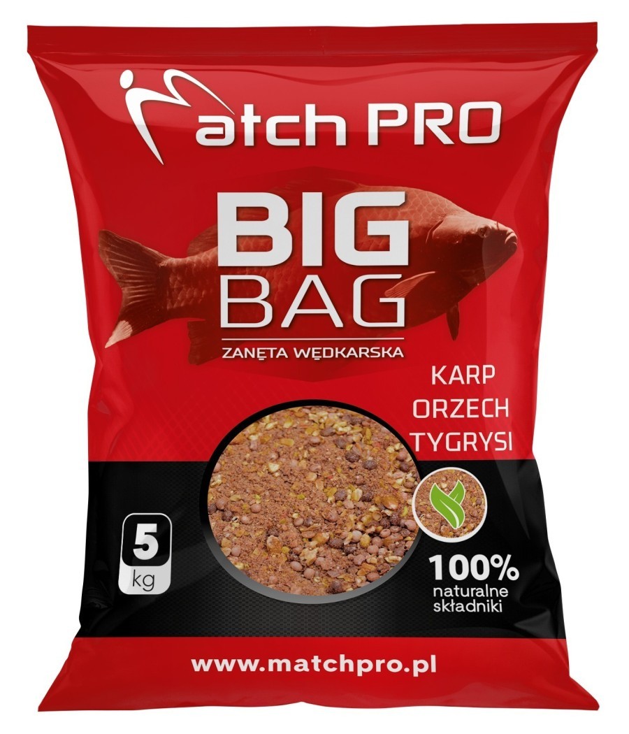 kaper sklep MatchPro Zanęta Big Bag Karp Orzech Tygrysi 5kg