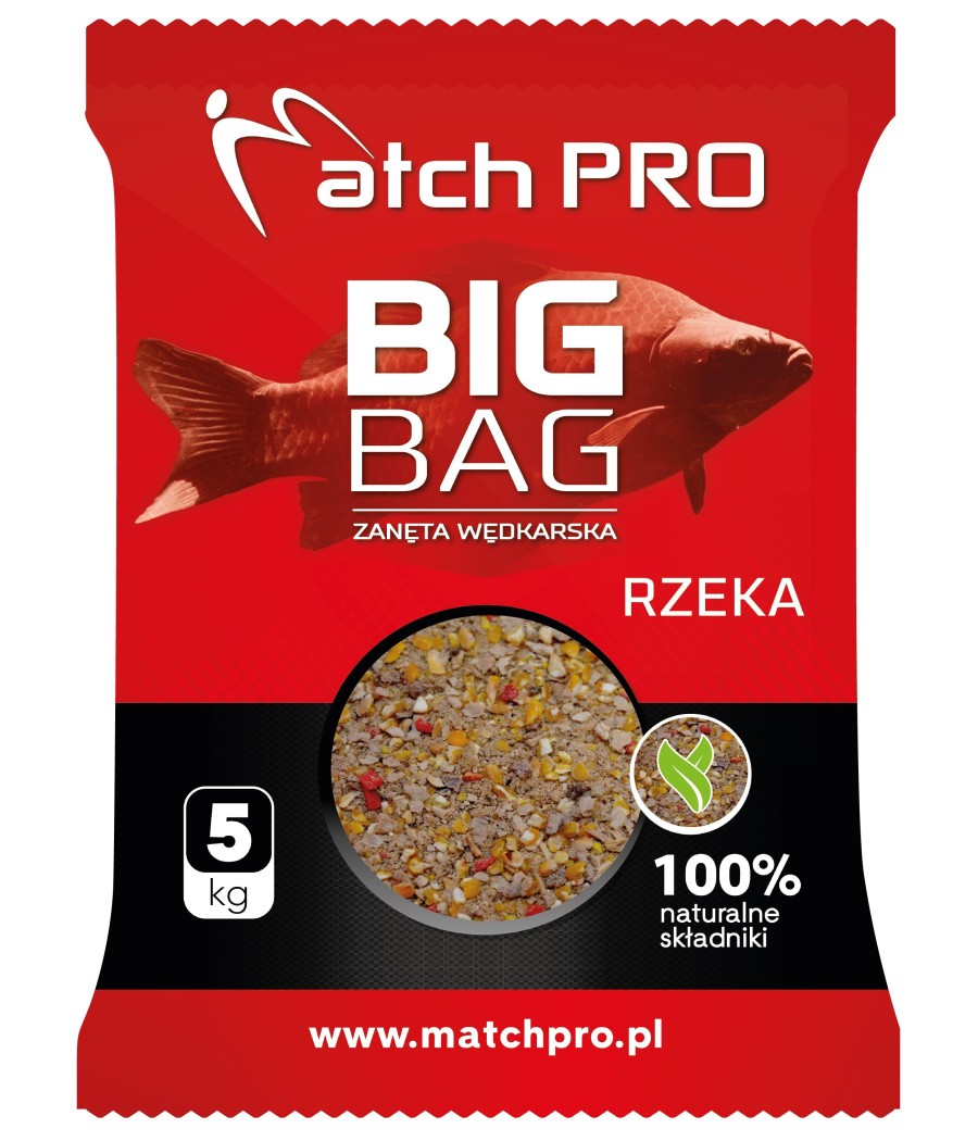 MatchPro Zanęta Big Bag Rzeka 100% naturalne 5kg