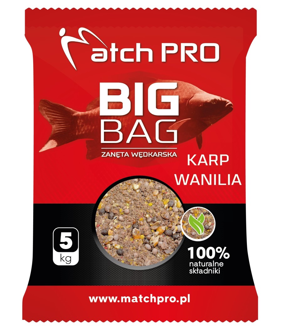 kaper sklep MatchPro Zanęta Big Bag Karp Wanilia 5kg