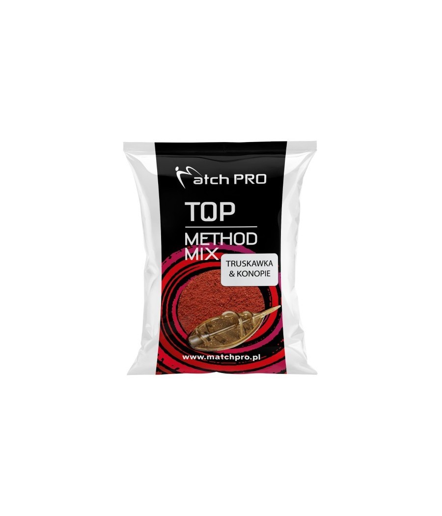 kaper sklep MatchPro Zanęta Methodmix Truskawka Konopie 700 g