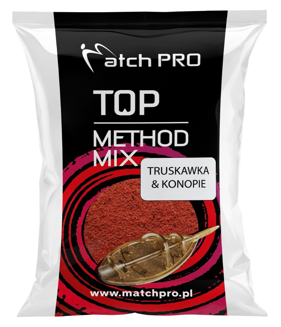 kaper sklep MatchPro Zanęta Methodmix Truskawka Konopie 700 g