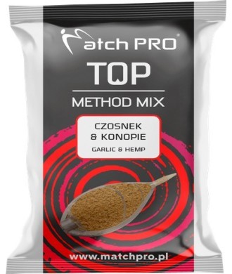 MatchPro Zanęta Top Methodmix Czosnek Konopie 700g