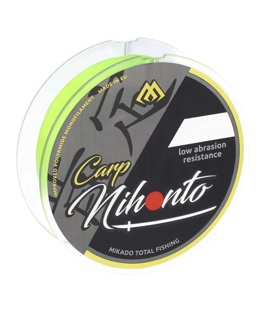 Mikado Żyłka Nihonto Carp 0.35mm 600m fluo żółty