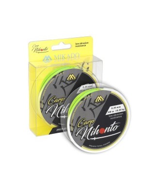 Mikado Żyłka Nihonto Carp 0.28mm 300m fluo żółty